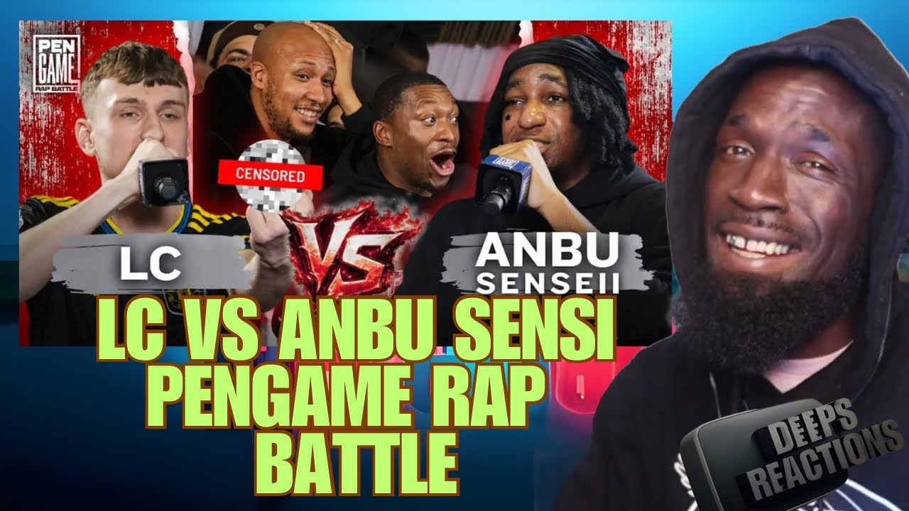 LC vs ANBU SENSEII | PenGame Rap Battle | 2026 | Deepsspeaks (Reaction)