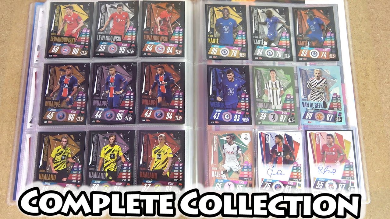 Match Attax 20/21 *COMPLETE* Binder Showcase | All Limited Editions | Update & Festive Cards | Autos