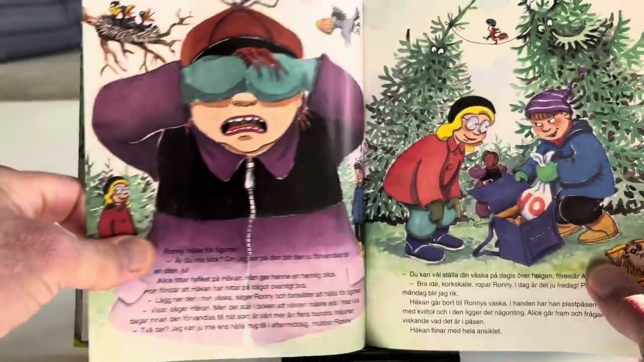 Håkan Bråkan i skogen. Sören Olsson Anders Jacobsson Eva Lindén/ Rabén & Sjögren 