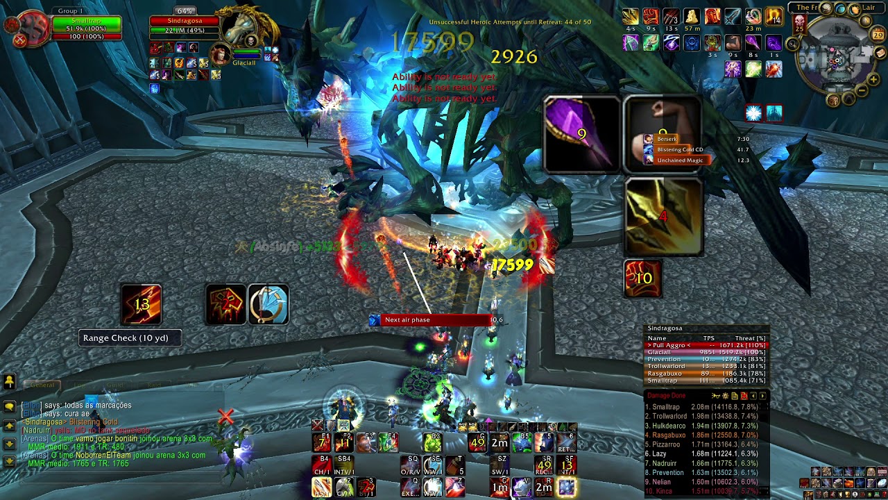 Sindragosa | Icecrown Citadel 25 HC | Warrior Fury | Guild: B l a c k S h e e p
