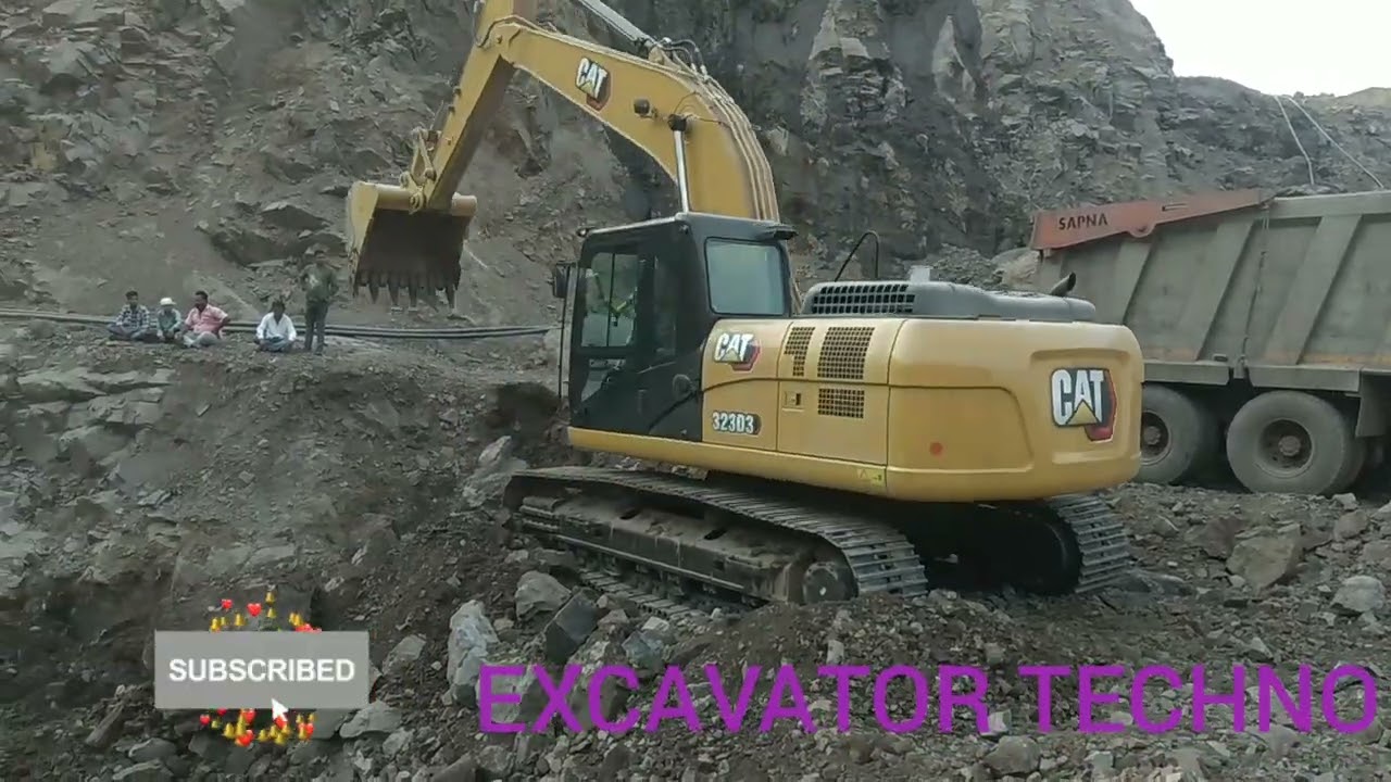 CAT 323D3 Caterpillar Hydraulic Excavator Loading performance