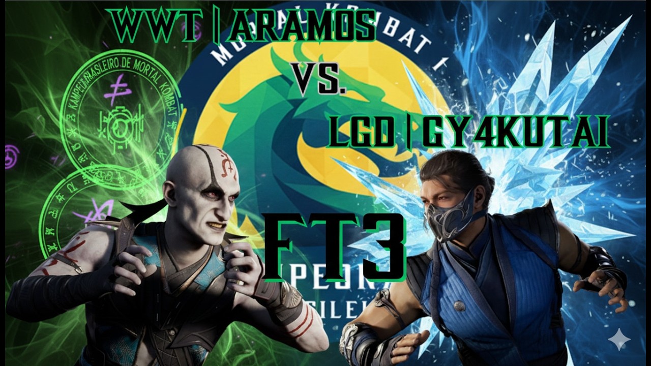 [FT3] WWT | Aramos VS. LGD | Gy4kutai (3ª etapa Kampeonato Brasileiro MK1)