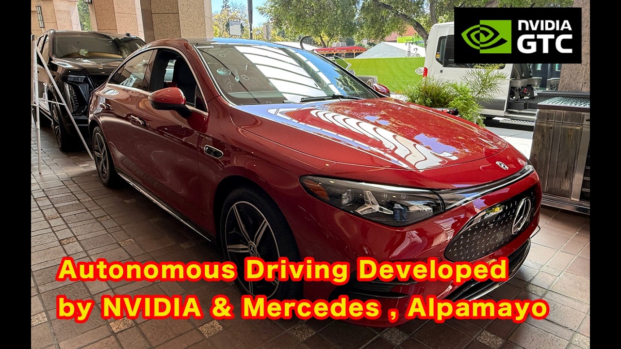 【GTC2026】NVIDIAとメルセデスの「Alpamayo」自動運転に試乗  Autonomous Driving Developed by NVIDIA & Mercedes ,Alpamayo