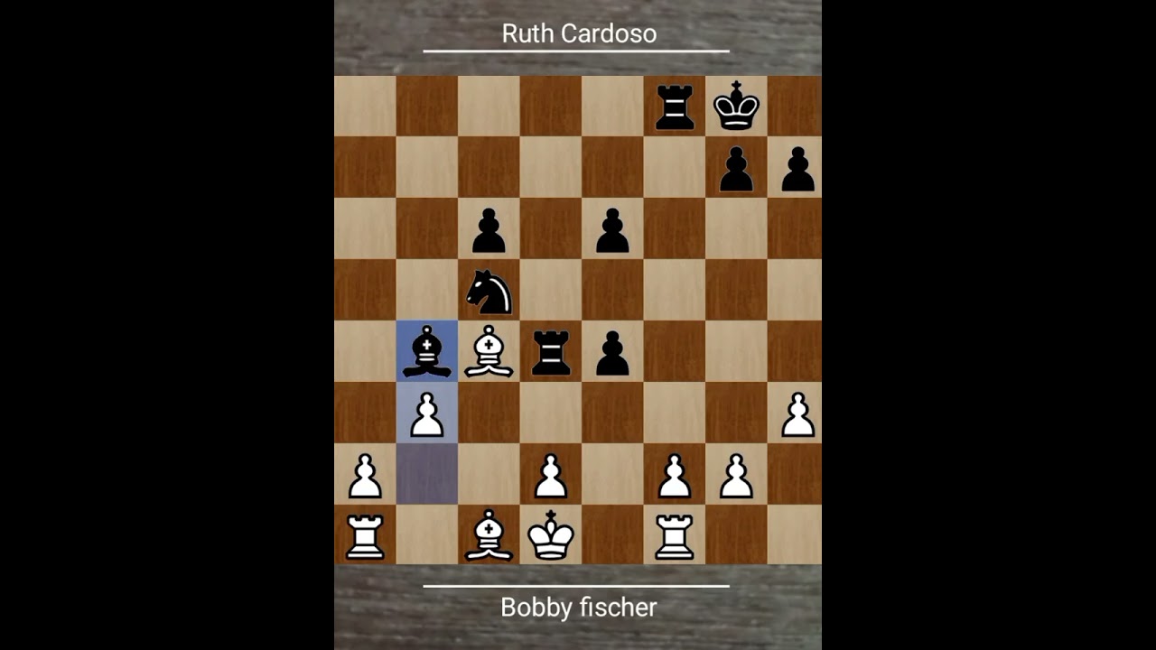 Bobby Fischer vs Ruth Cardoso • Portoroz' Interzonal 1958  - Genius in the Making