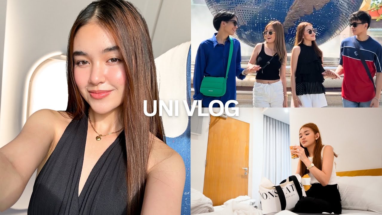 UNI VLOG 🇸🇬 days in singapore, balancing work life, shopping, cafes, time with friends