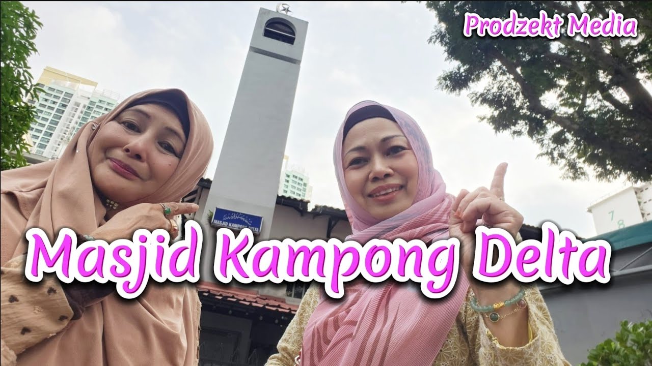 Masjid Kampong Delta (#14), Singapore. Tersembunyi disebalik perumahan. Tidak bolek diperkecilkan.