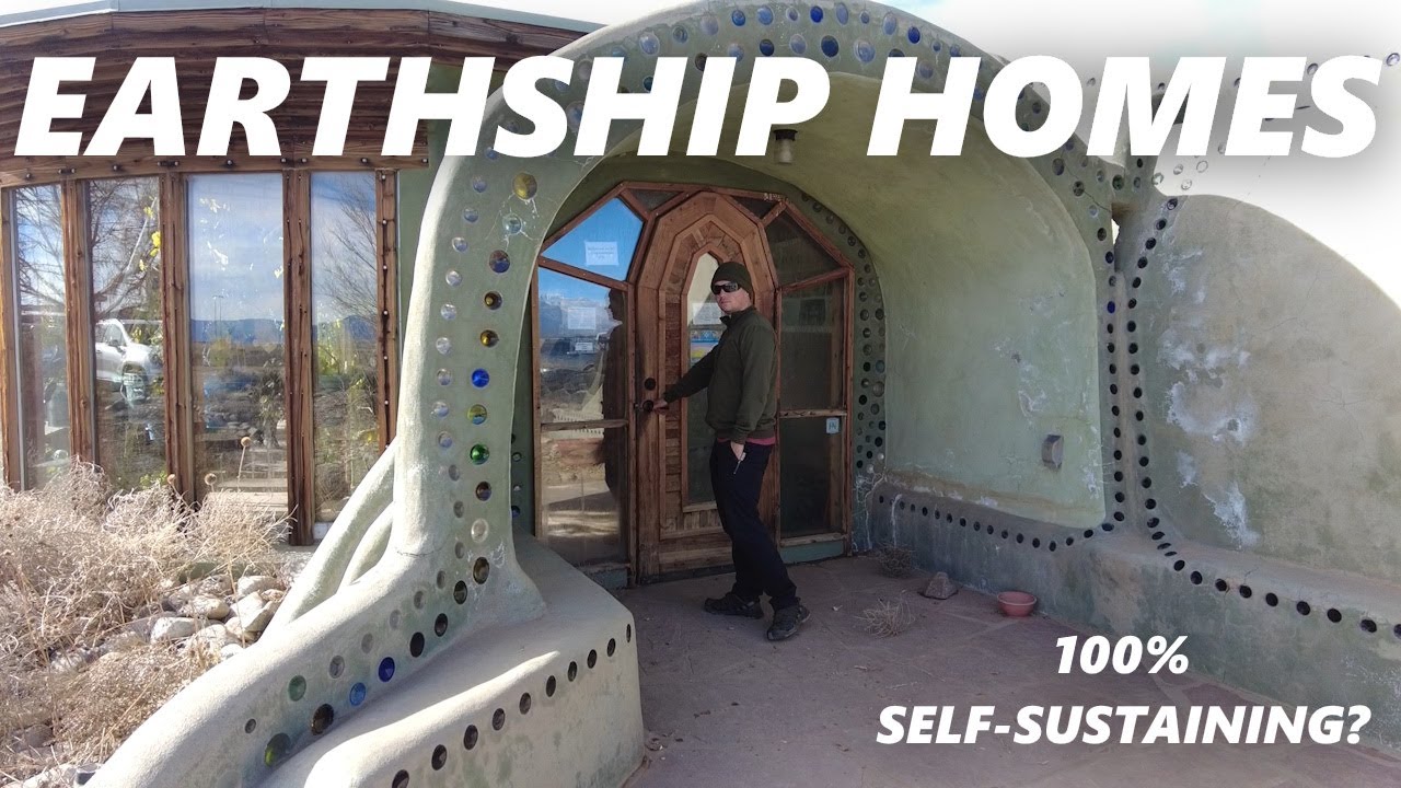 Earthships: The off-grid home of the future? | New Mexico in Winter | EP73