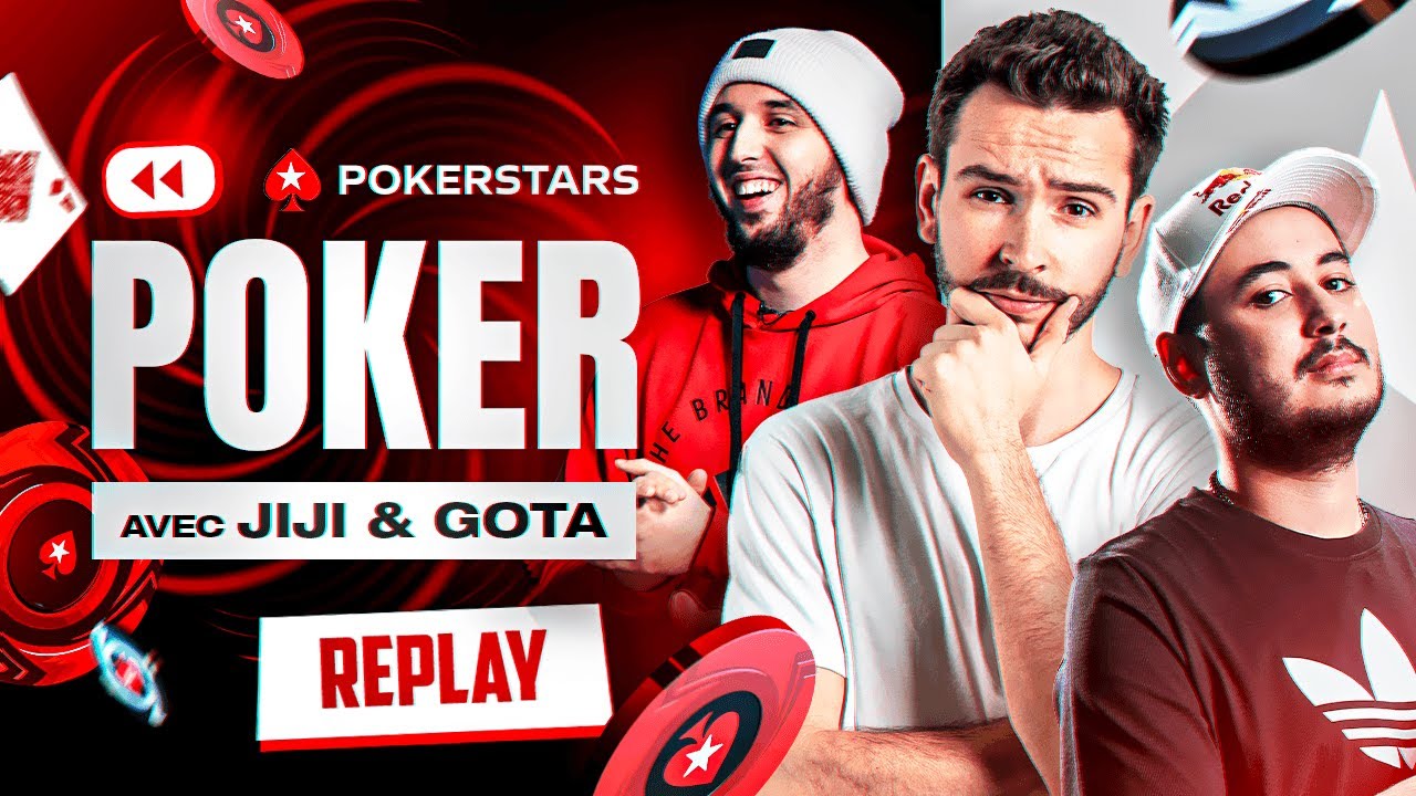 ♠️ LA REVANCHE ! (Poker avec Gotaga, Jiraya et les 3 qualifiés)