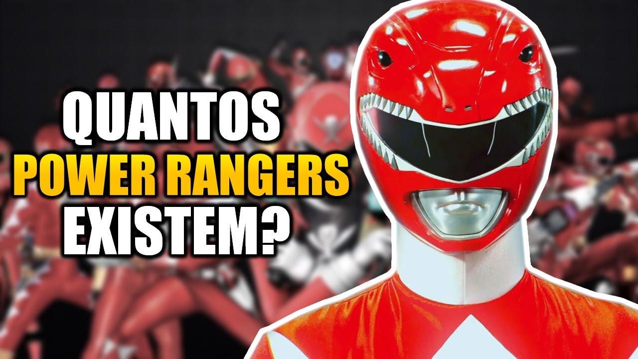 Quantos POWER RANGERS existem