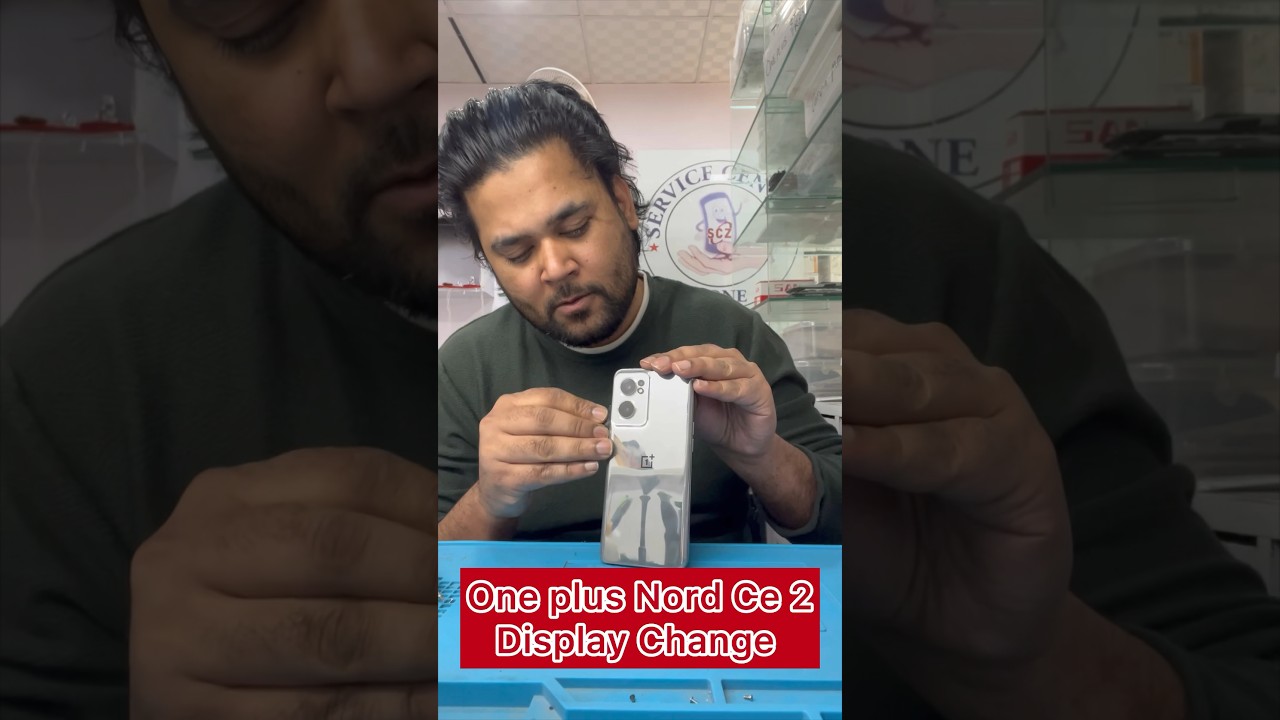 One plus Nord ce 2 display Change #trending #viral #oneplusnord #youtubeshorts #iphone #mobile #scz