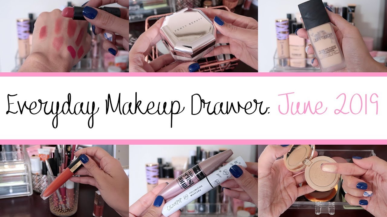 Everyday Makeup Drawer | June 2019