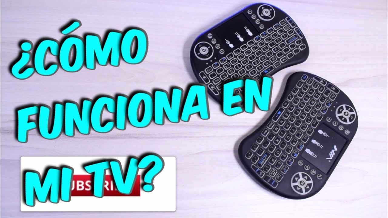 Mini Teclado Smart TV - Fn+f2, Aclarando dudas y fallas. Apagar, volumen, colores...