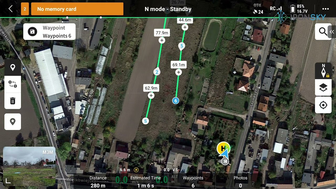 Szkolenie produktowe DJI Mavic 3 Multispectral  - CZĘŚĆ 6: JAK USTAWIĆ LOTY AUTOMATYCZNE PO PUNKTACH