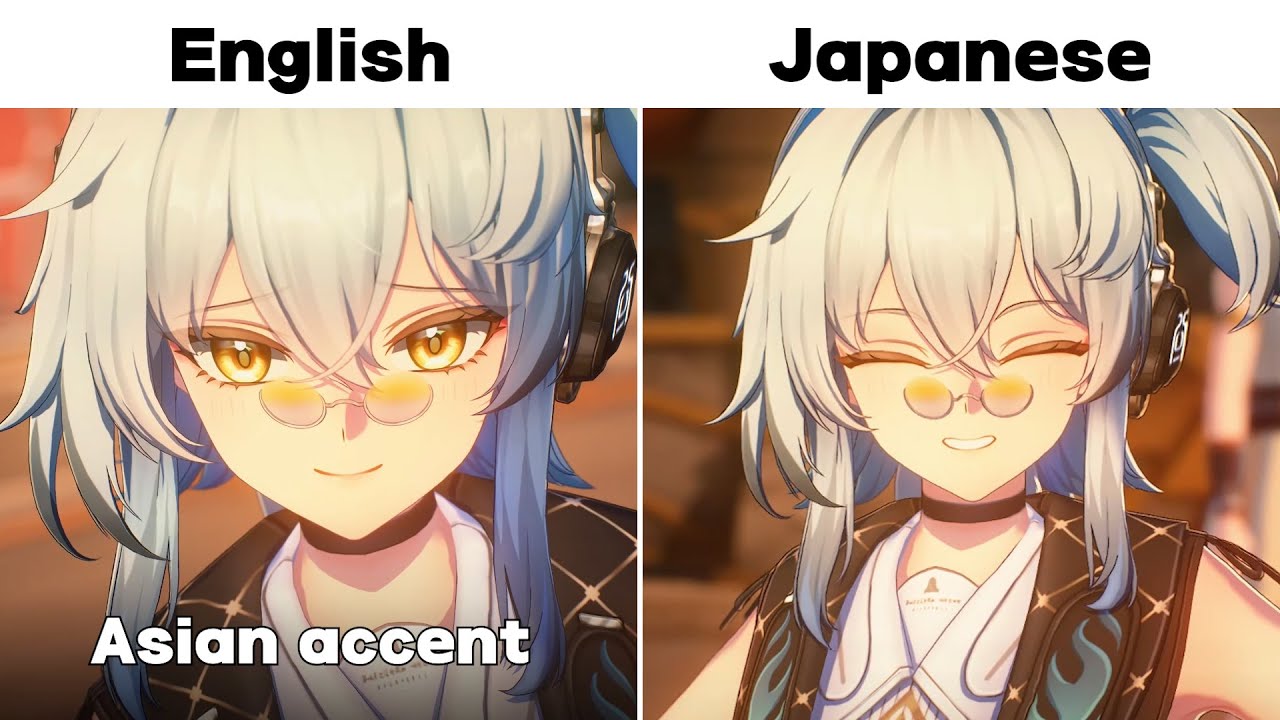 Buling English vs Japanese Voice | Wuthering Waves
