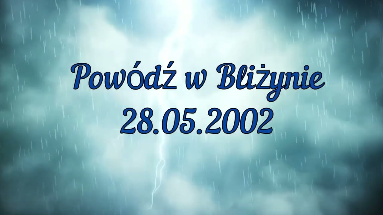Powódź - Bliżyn - świętokrzyskie (fotorelacja) - 28.05.2002