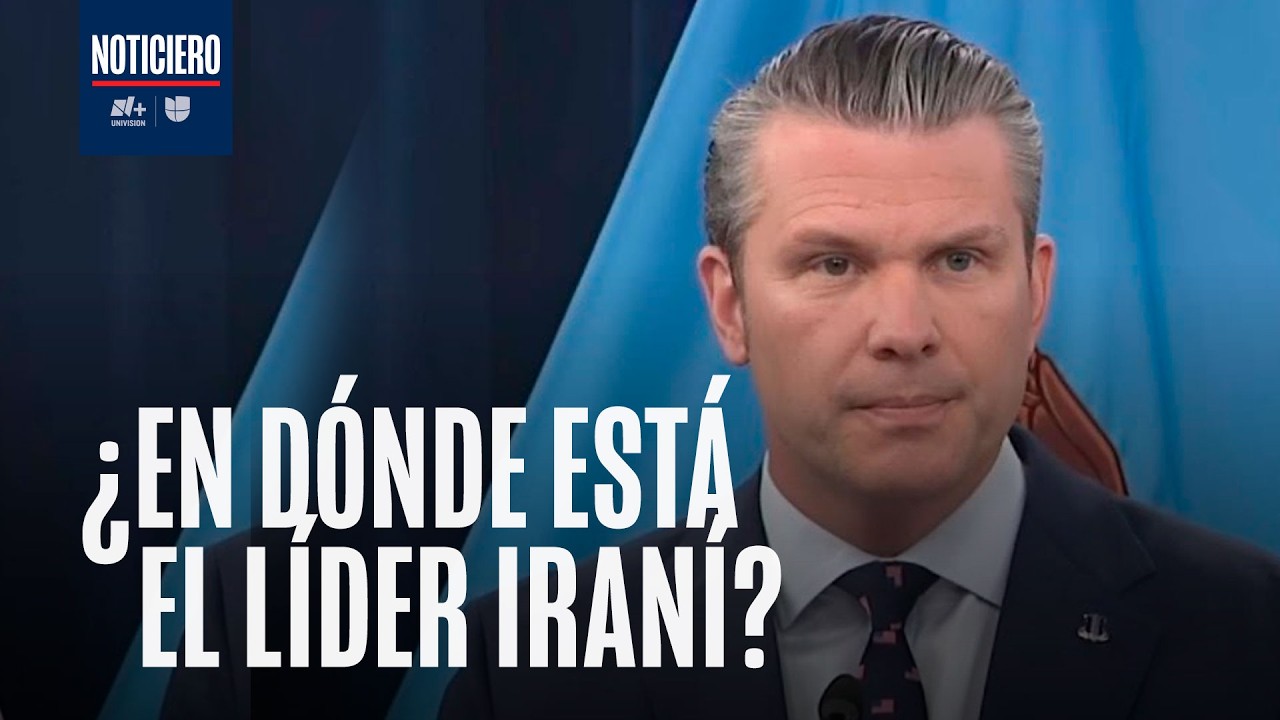Guerra Irán |  Líder Iraní, Mojtabá Jameneí, está herido, desesperado, escondido: Pete Hegseth
