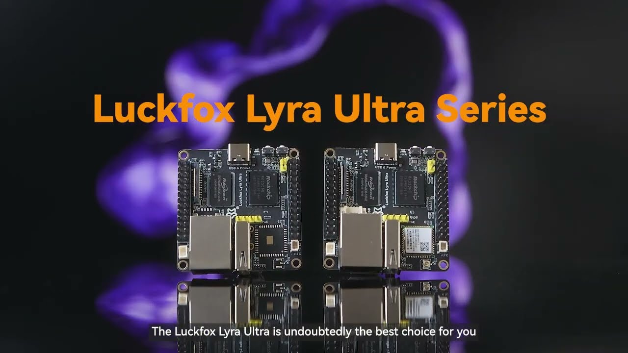 Luckfox Lyra Ultra, RK3506B Linux Micro Board, 8GB eMMC, Triple-core ARM Cortex-A7 and ARM Cortex-M0