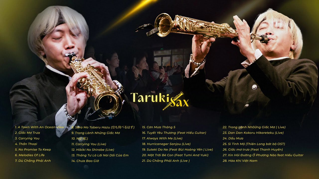Tuyển tập Hoà tấu nhạc trẻ không lời Saxophone 2025 - Bảo Anh Sax (Taruki Sax)