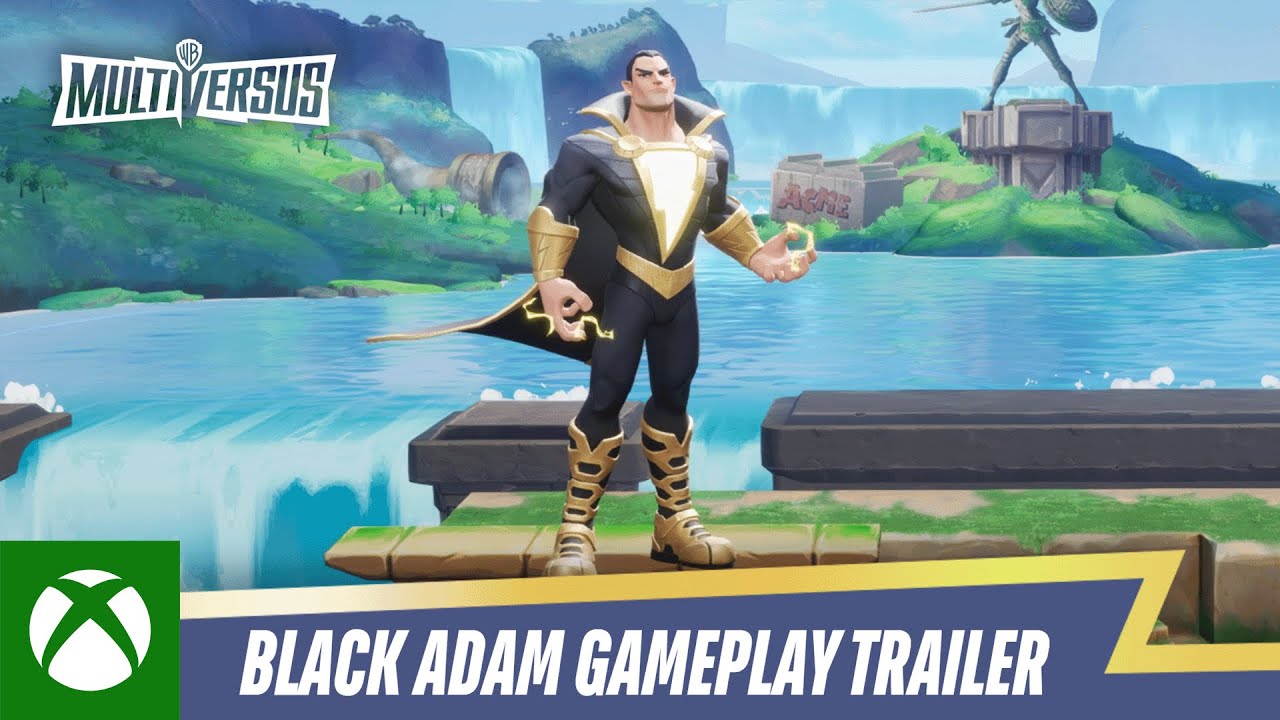 MultiVersus - Black Adam Gameplay Trailer