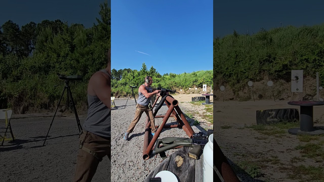 Sig 551 w/ B&T brass catcher