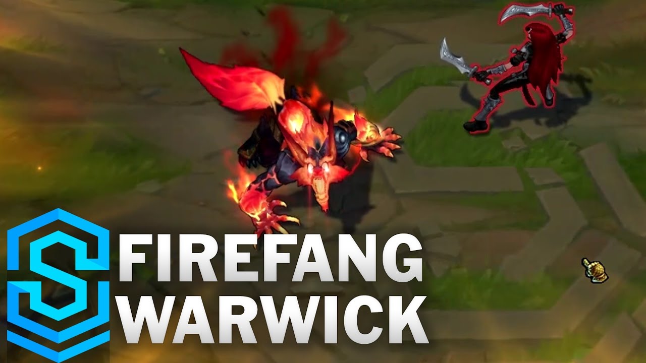 Firefang Warwick (2017) Skin Spotlight - League of Legends
