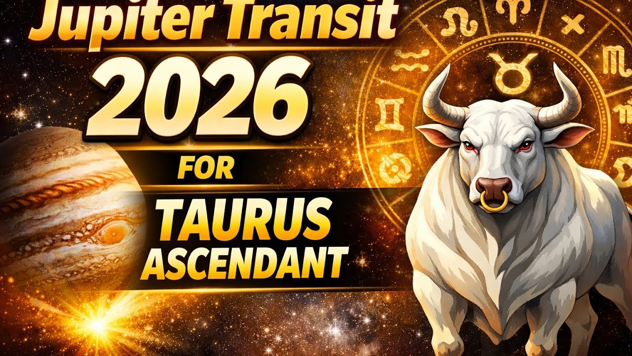 Jupiter Transit 2026 Predictions for Taurus Ascendant | Guru Gochar 2026 Vrishabh  Lagna
