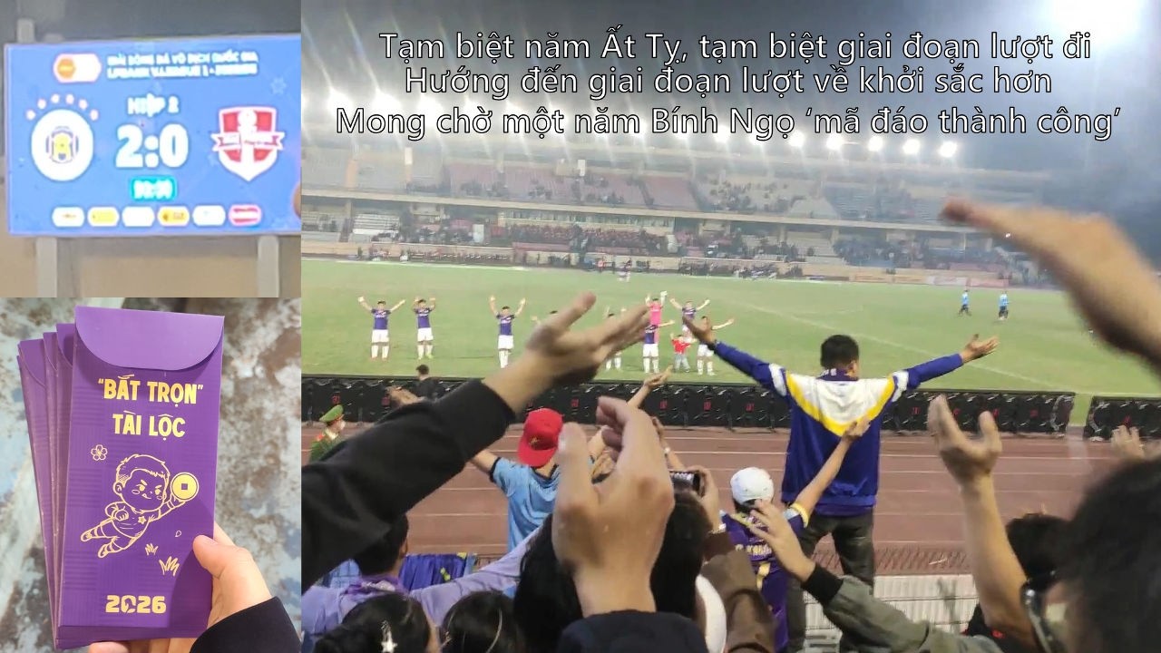V LEAGUE VLOG: HÀ NỘI FC vs HẢI PHÒNG FC - Tạm biệt năm Ất Tỵ, hướng tới năm Bính Ngọ khởi sắc hơn
