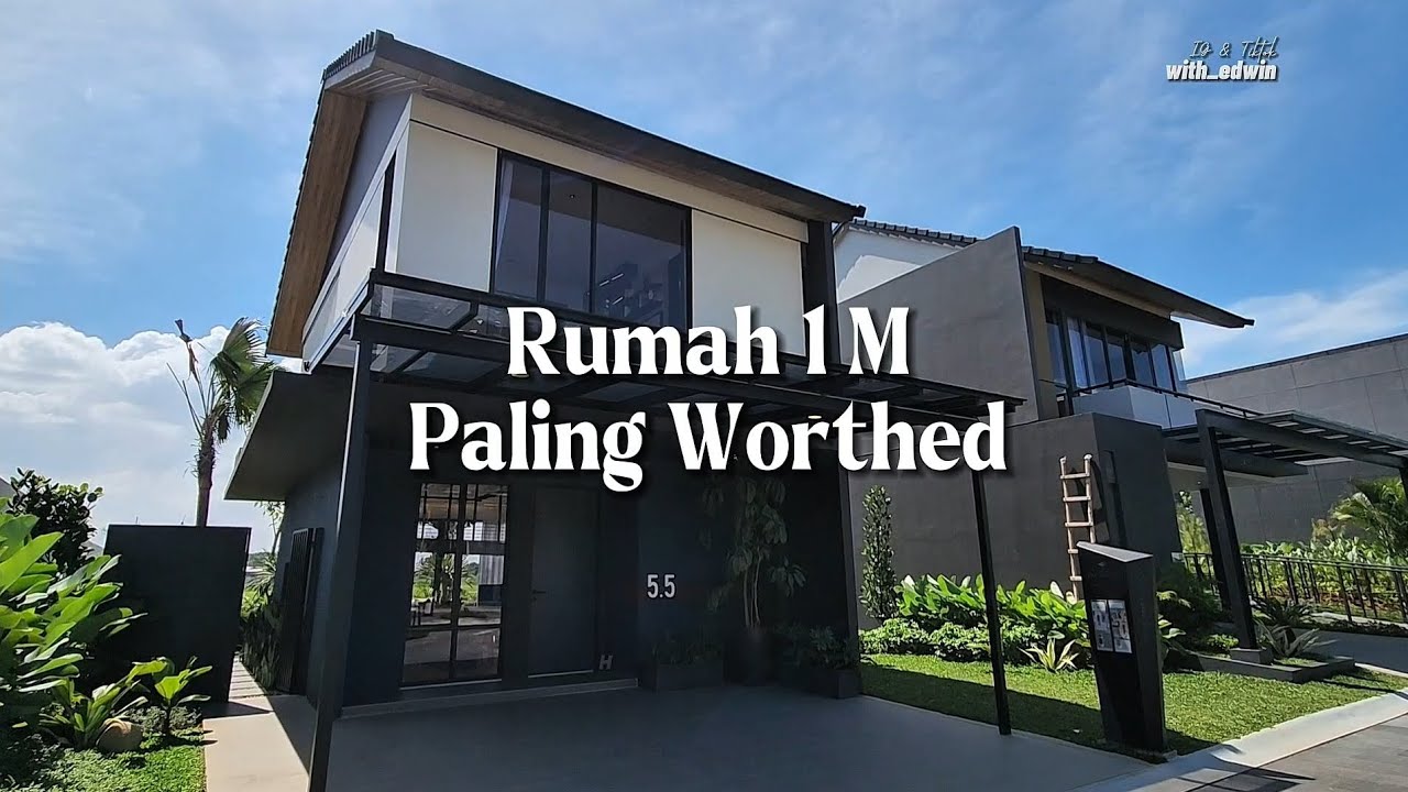 Ngaco, Rumah 1 M Paling Worthed di dekat BSD dan Gading Serpong!