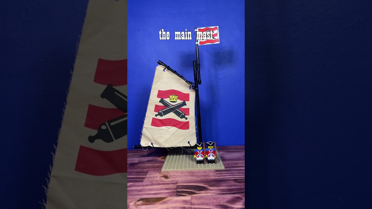 Building A LEGO Pirate Ship Part 1 #lego #legomoc #pirates #legopirates