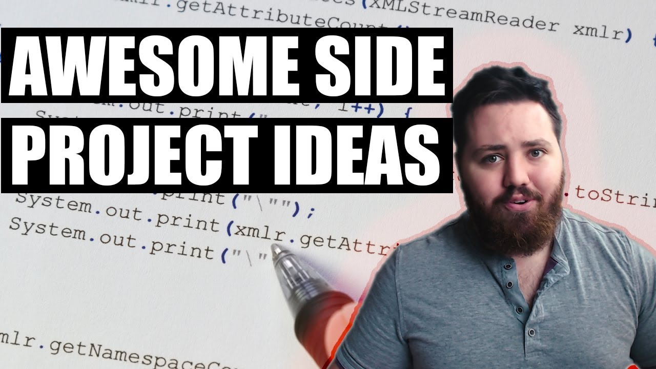 Side Project Ideas For Software Engineers (How to come up with a good idea)