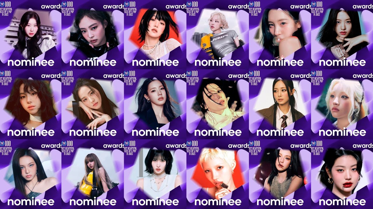 TOP 100 – Most Beautiful Faces Of K-POP in 2025