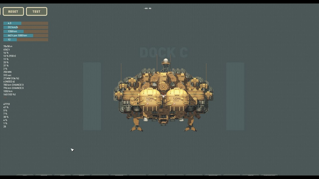 Felix 6-gun Frigate I Highfleet