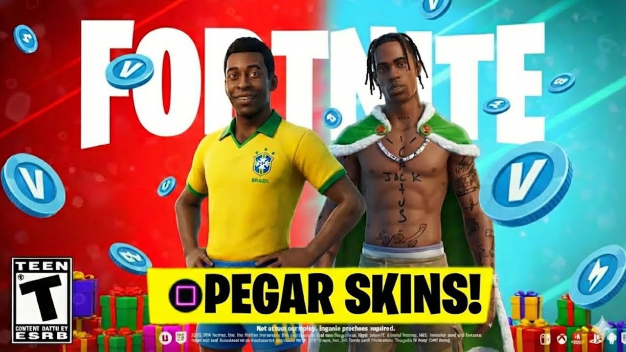 🔥NOVA ATUALIZAÇÃO do FORTNITE CHEGOU! SKINS PARA TODOS, NOVAS PARCERIAS, EVENTO AO VIVO!