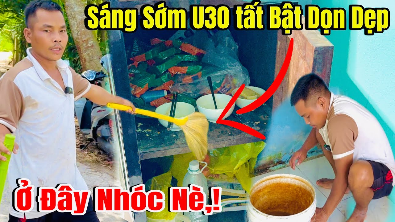 Sáng Sớm U30 Tất Bật Dọn Dẹp Nhà Cửa ,Phát Hiện Điều Này Khiến Ai Thấy Cũng Bất Ngờ,!