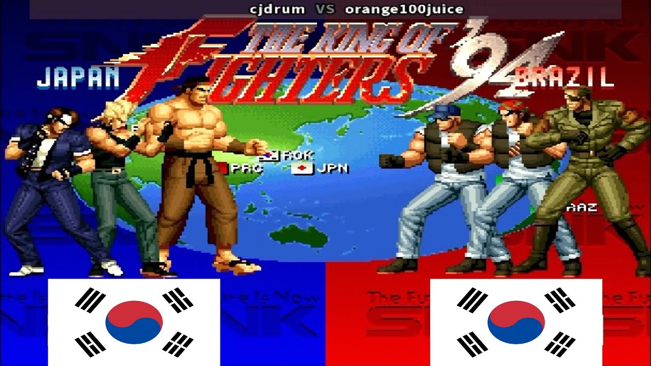KOF 94 - cjdrum vs orange100juice