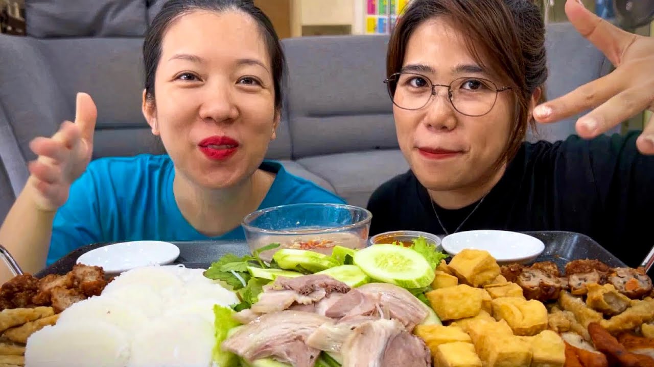 ăn bún đậu mắm tôm ngon quá chừng