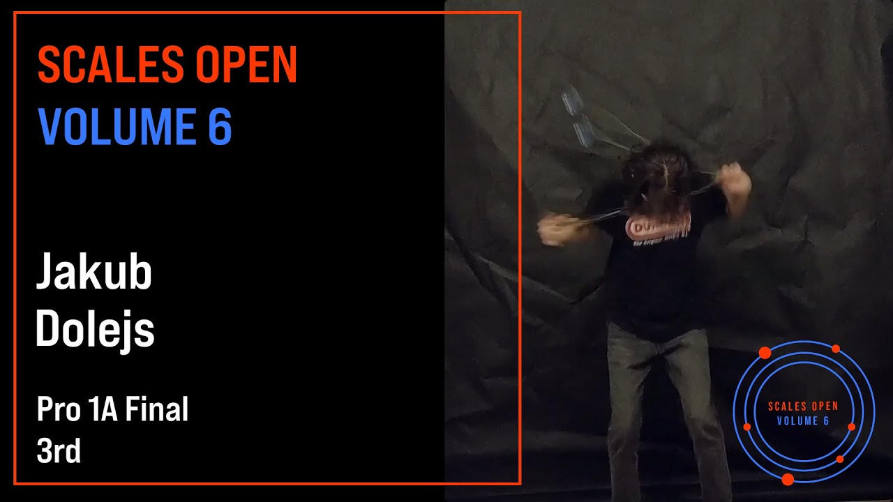 Scales Open V6 - 1A Pro Final 3rd - Jakub Dolejs