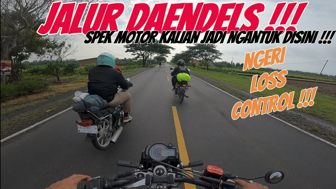 LIBAS JALUR DAENDELS TREK 26.9 KM GAK NGEJIM‼️TUMBANG KARENA SPULL MATI‼️ROAD TO JAMDA #10