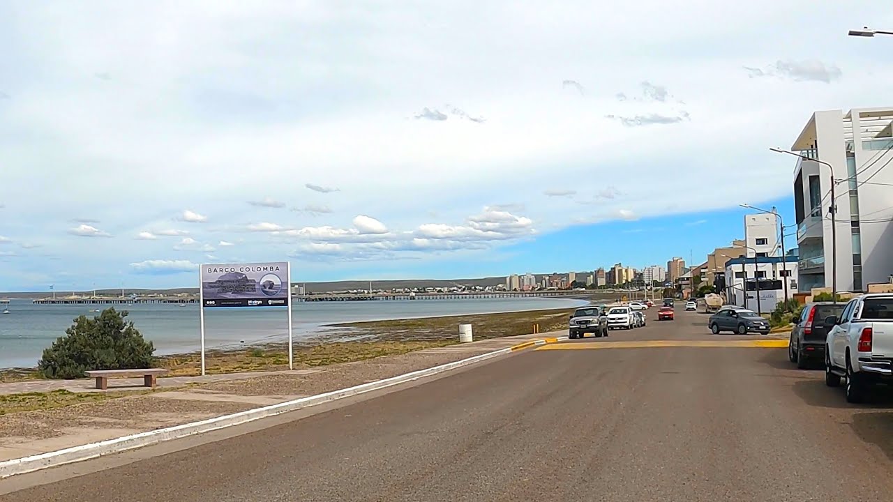 【4K】PUERTO MADRYN desde el acceso norte #Driving sin cortes #PATAGONIA Costa Atlantica de ARGENTINA