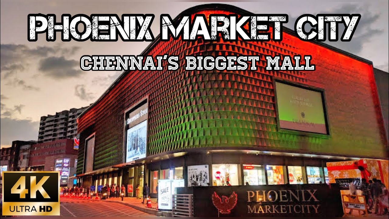 Phoenix Market City Mall Tour in 4K | Chennai
