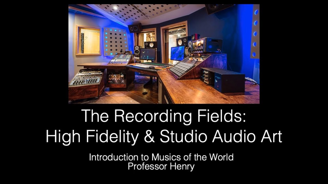 The Acoustic and Electrical Audio Recording Eras 1877 - 1930s