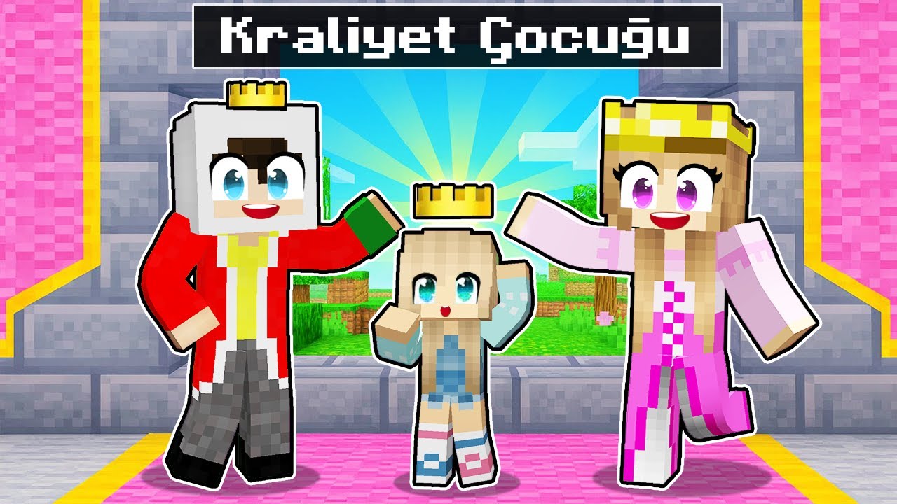 KRALİYET AİLESİ BENİ SAHİPLENDİ! 😍 - Minecraft