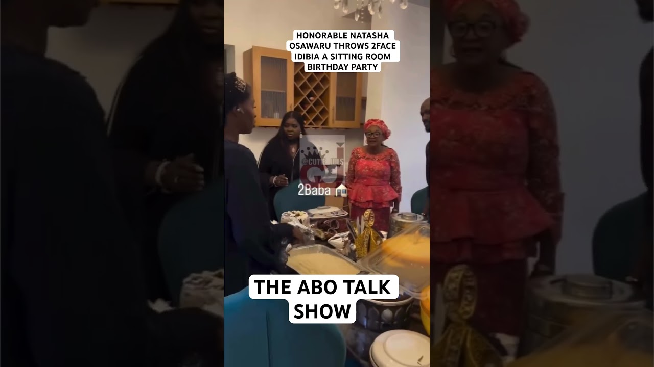 УВАЖАЕМАЯ НАТАША ОСАВАРУ УСТРОИЛА В ГОСТИНОЙ В ЧЕСТЬ ДНЯ РОЖДЕНИЯ ГРУППЫ 2FACE IDIBIA.#2faceidibi...