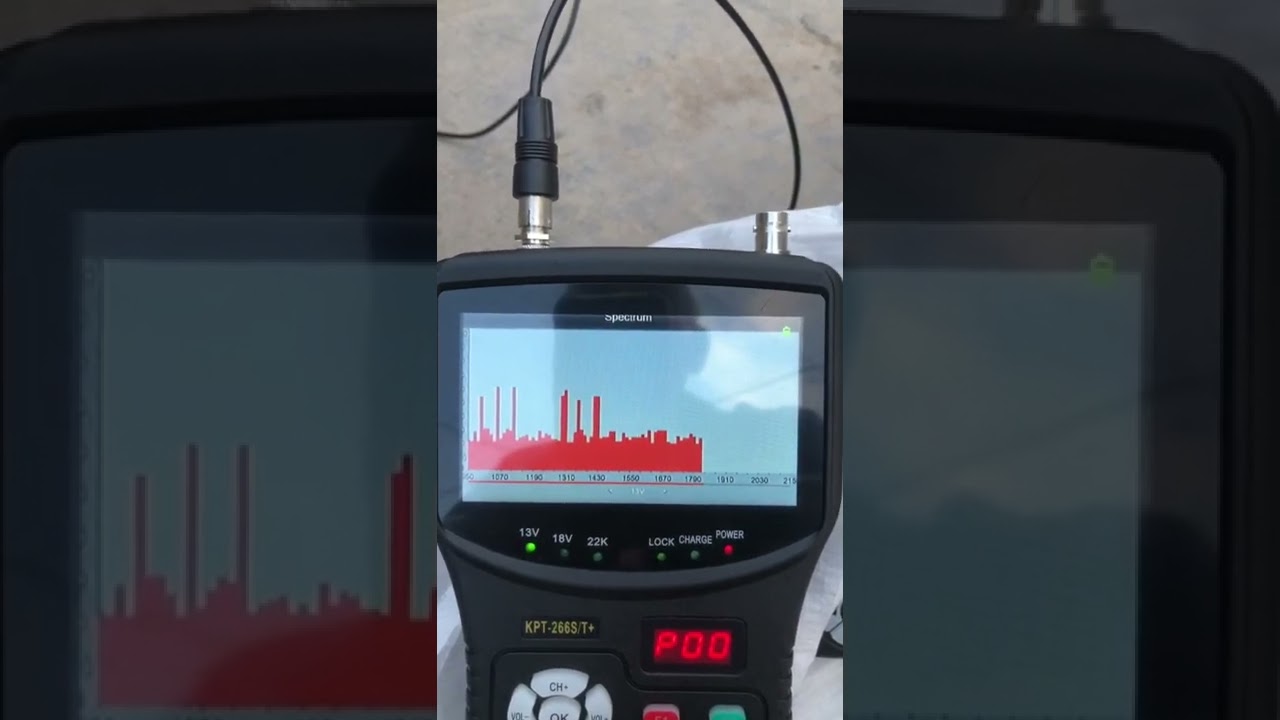 KPT 4.3inch combo with spectrum satellite finder KPT-266S/T+