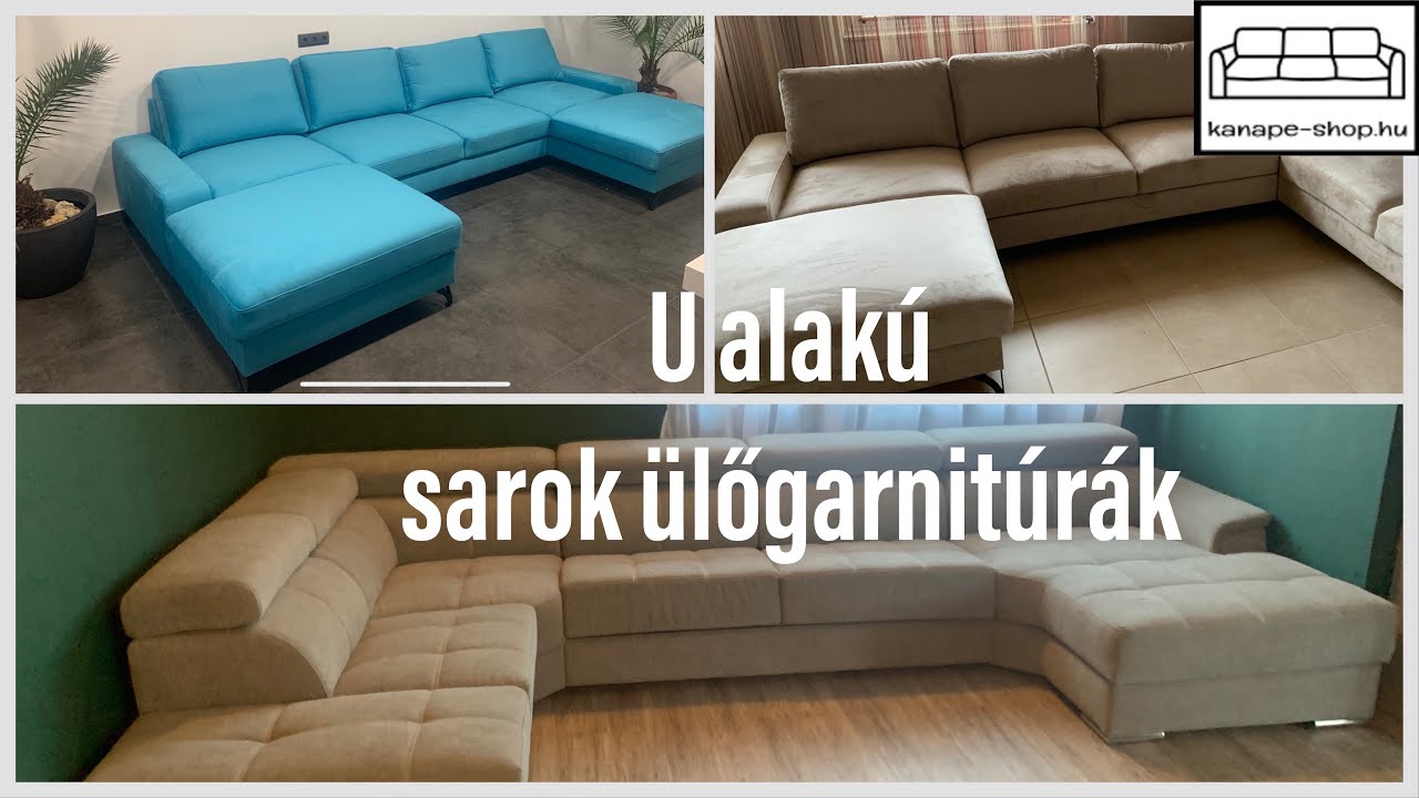 U alakú kanapék | U Form sarok ülőgarnitúrák