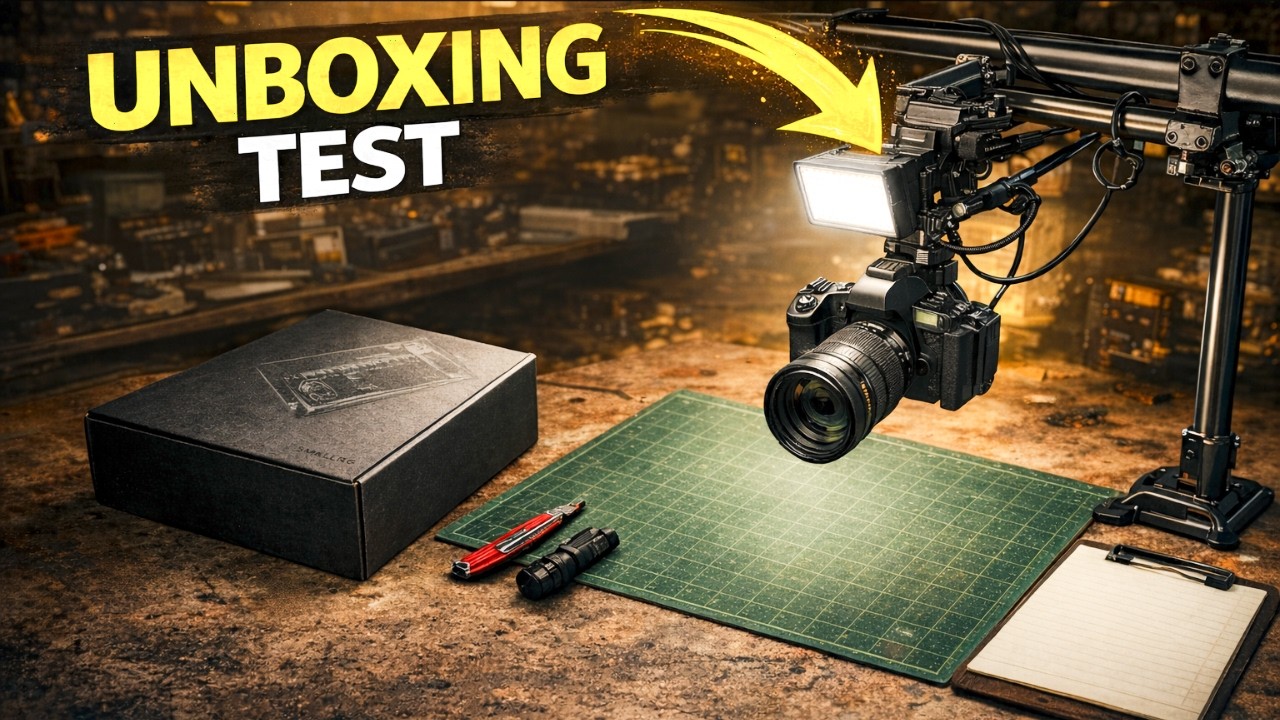 Unboxing & Testing an Overhead Camera | Studio Vlog