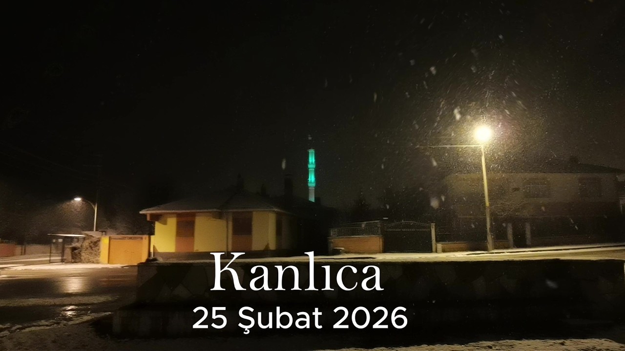 Kanlıcada Kar Yağışı