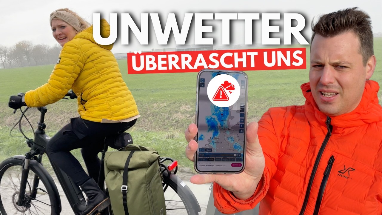 Vom Unwetter überrascht 🌧️ Schoorl & Alkmaar 🇳🇱 Camping Vlog Niederlande