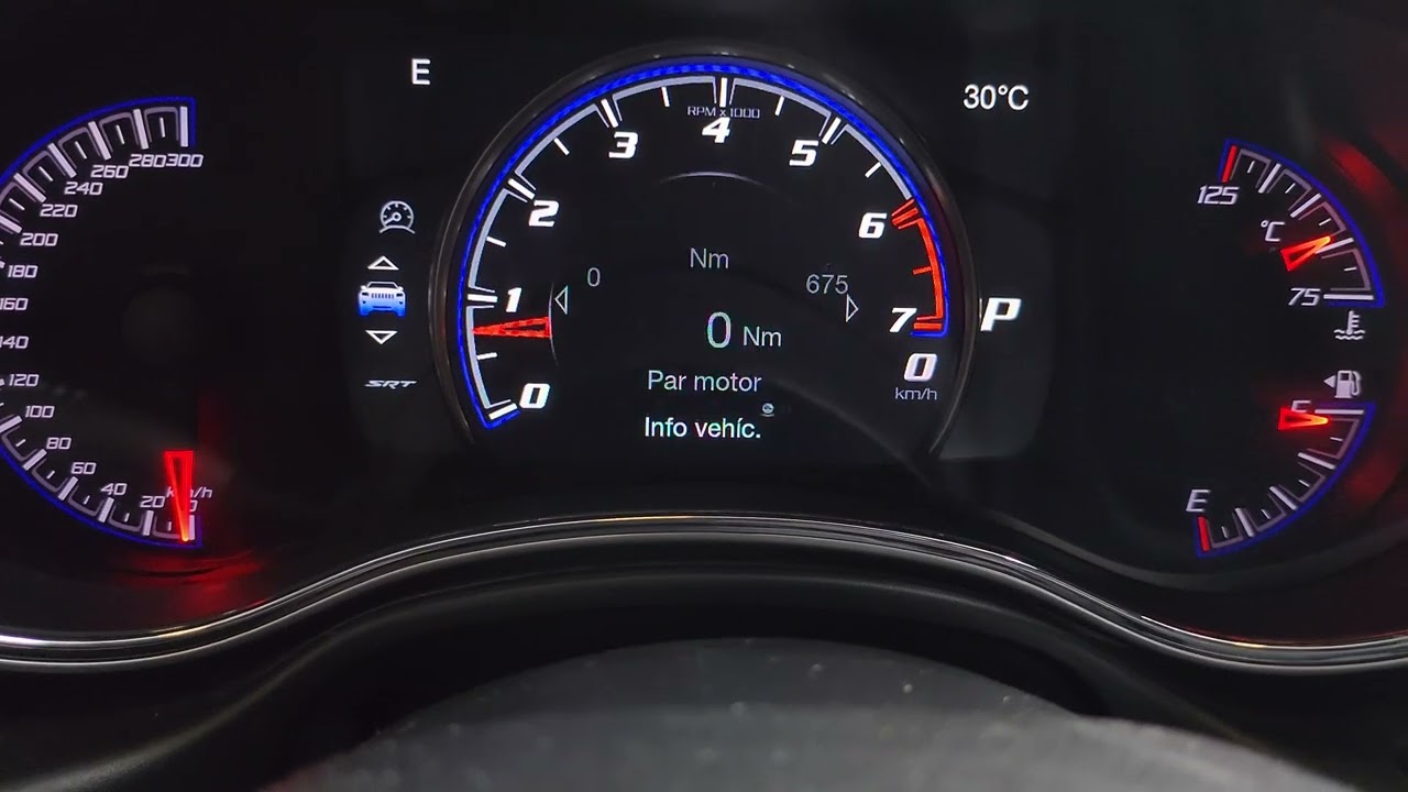Reset de Servicio, Vida utli de aceite Jeep Cherokee 2019