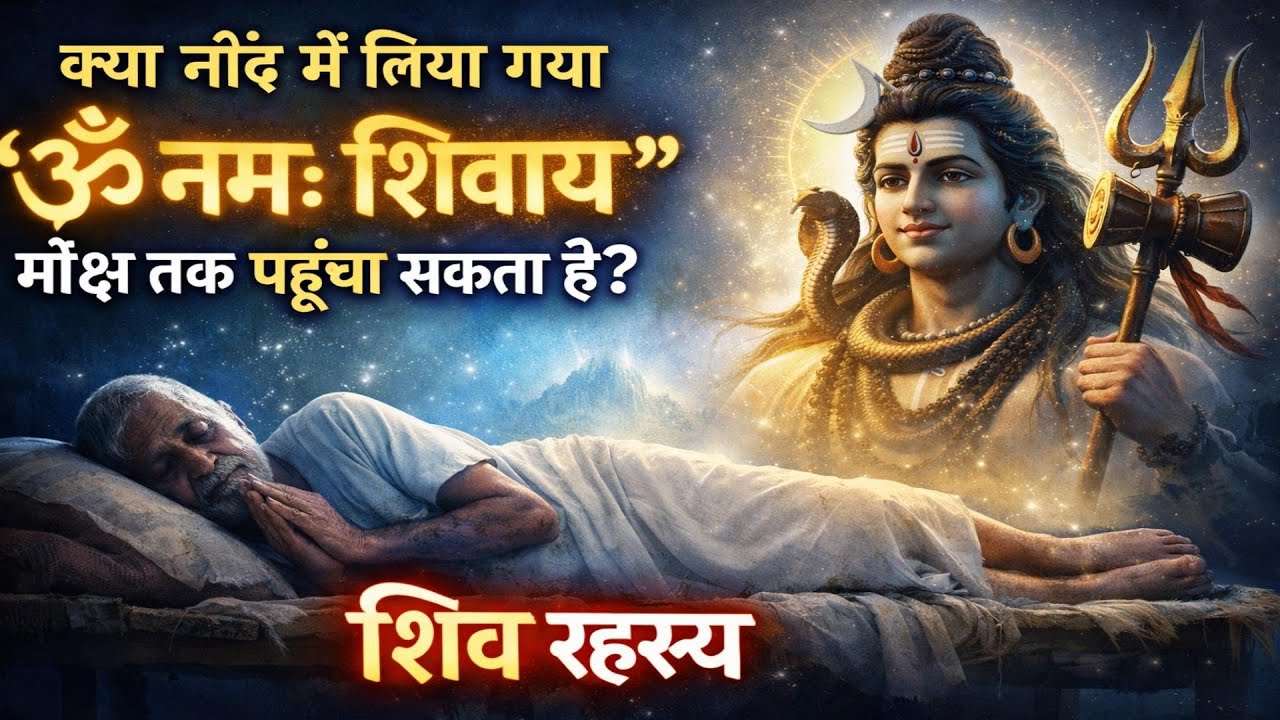 क्या नींद में लिया गया ॐ नमः शिवाय मोक्ष तक पहुँचा सकता है? शिव रहस्य